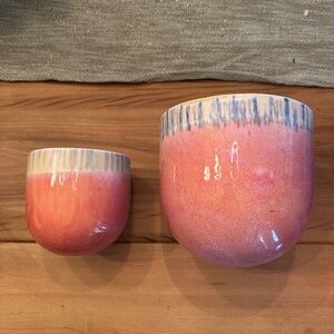 West Elm wall hanging planters. Brand New!